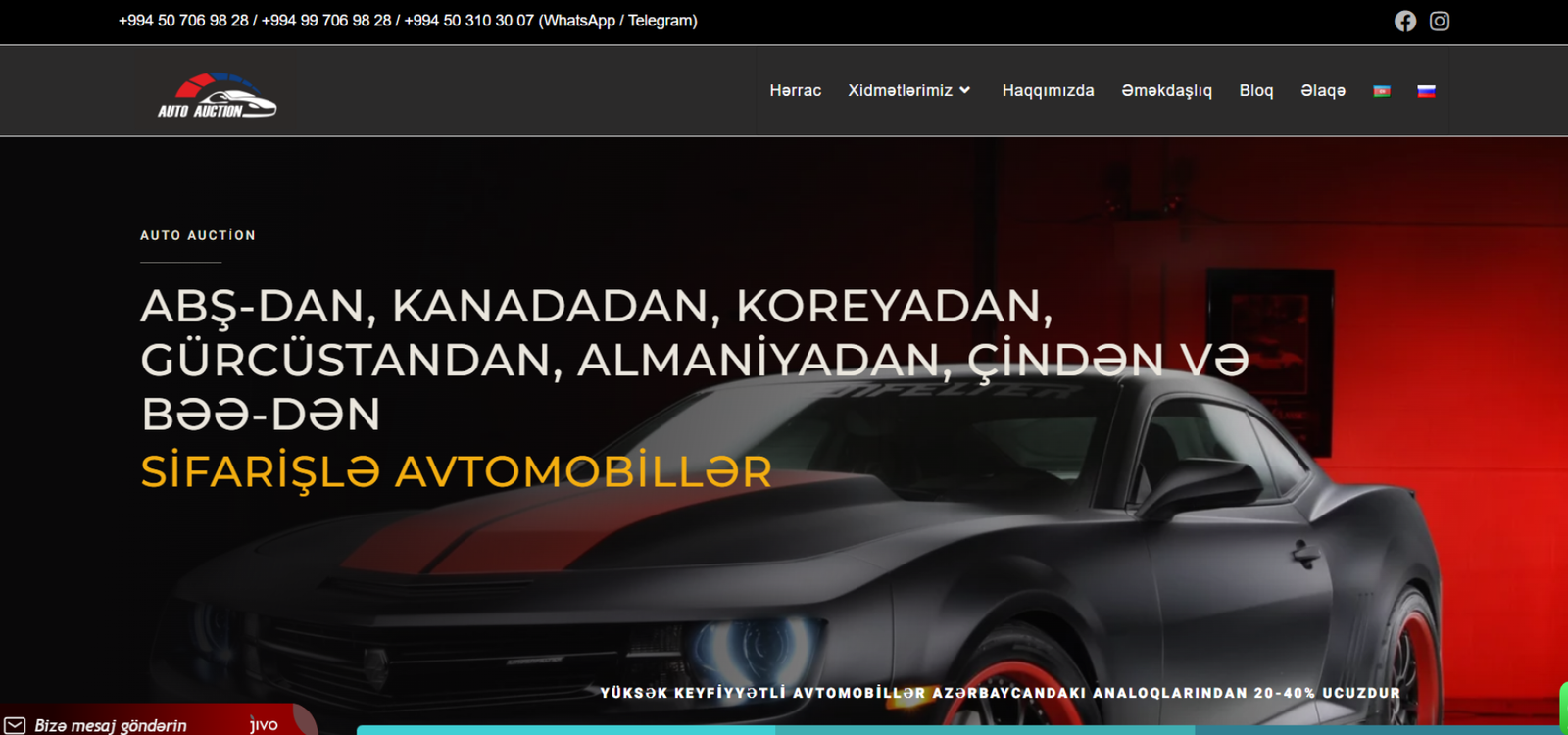 Auto Auction Azerbaijan